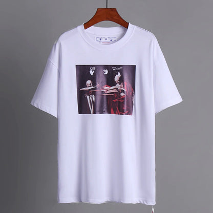 OFF-Whlte Arrow Logo Cotton T-shirt-1020