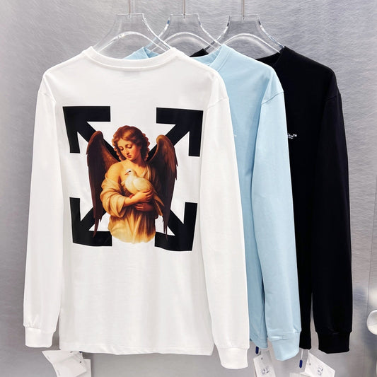 OFF-Whlte Unisex Long-sleeved T-shirt #05