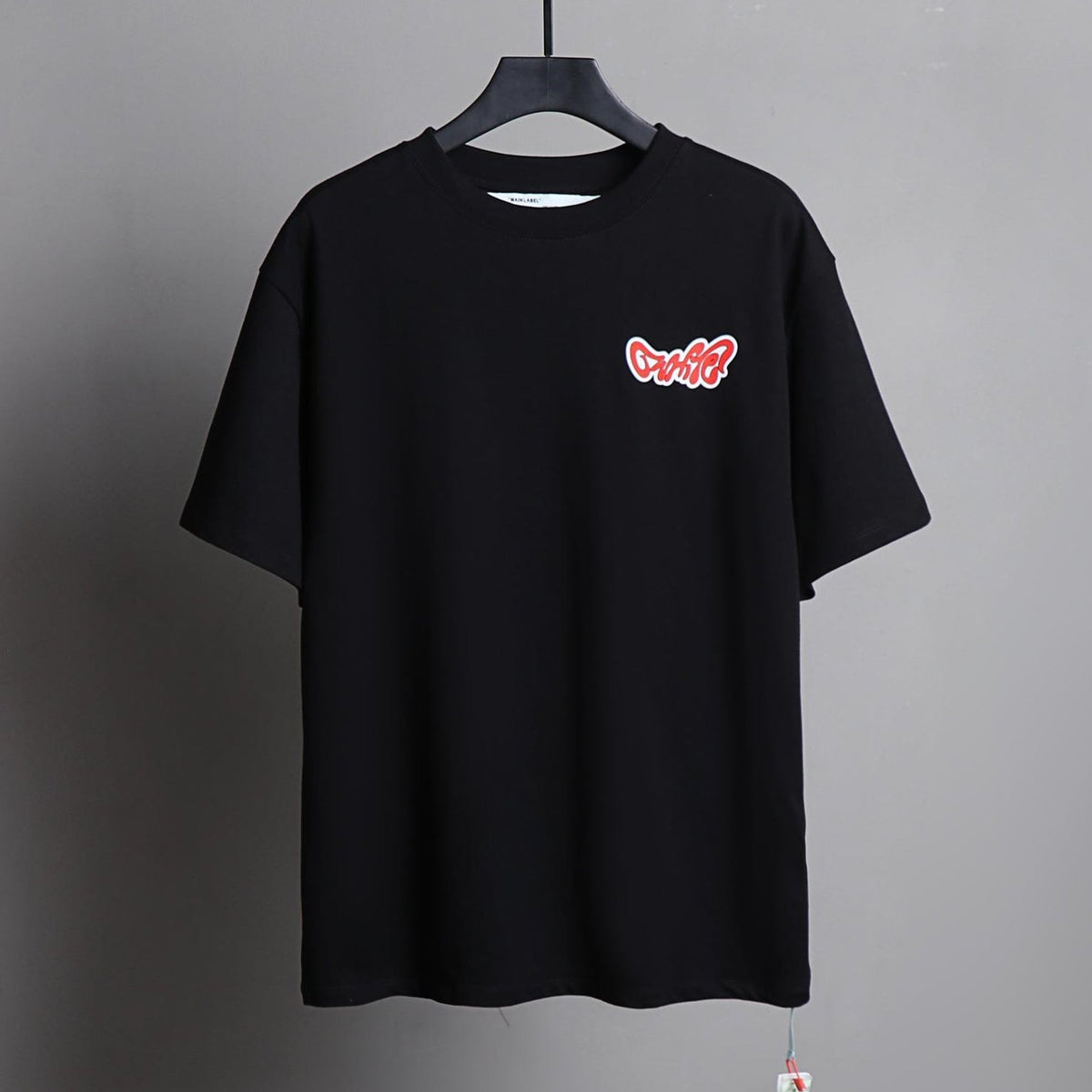 OFF-Whlte Arrow Logo Cotton T-shirt