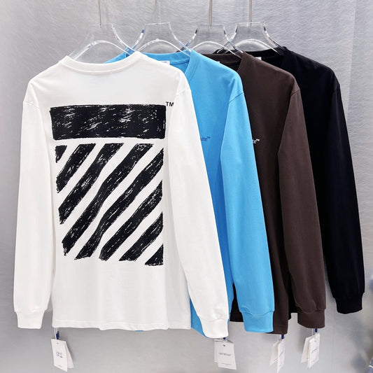 OFF-Whlte Unisex Long-sleeved T-shirt #06