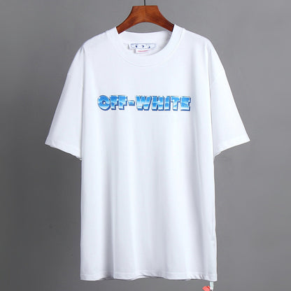 OFF-Whlte Arrow Logo Cotton T-shirt-1151
