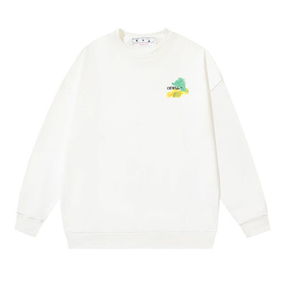 OFF-Whlte Arrow logo sports sweatshirt#38