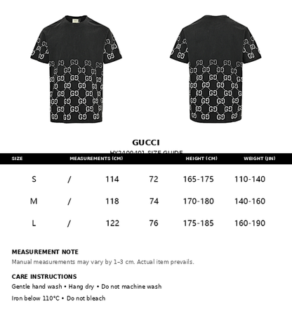 Gucci GG Gradient Print Oversized T-Shirt