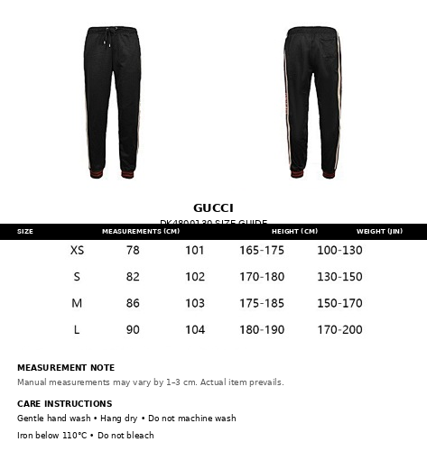 Gucci Side Stripe Track Pants with Web Detail