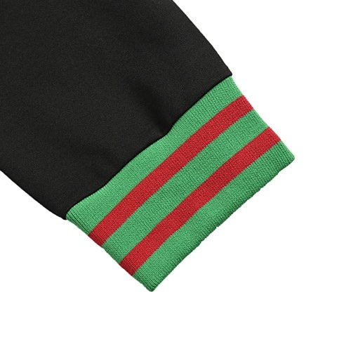 Gucci P185 Oversized Hoodie – Black & White Heavyweight