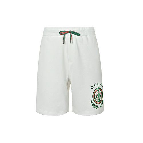 Gucci Crest Embroidered Shorts