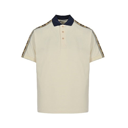 Gucci GG Monogram Polo Shirt – All-Over Diagonal Print