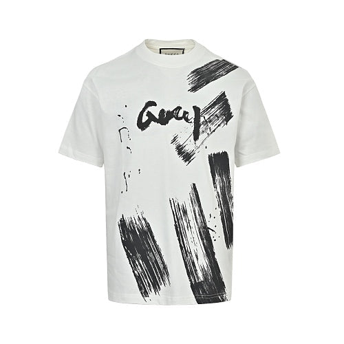Gucci Brushstroke Graffiti T-Shirt