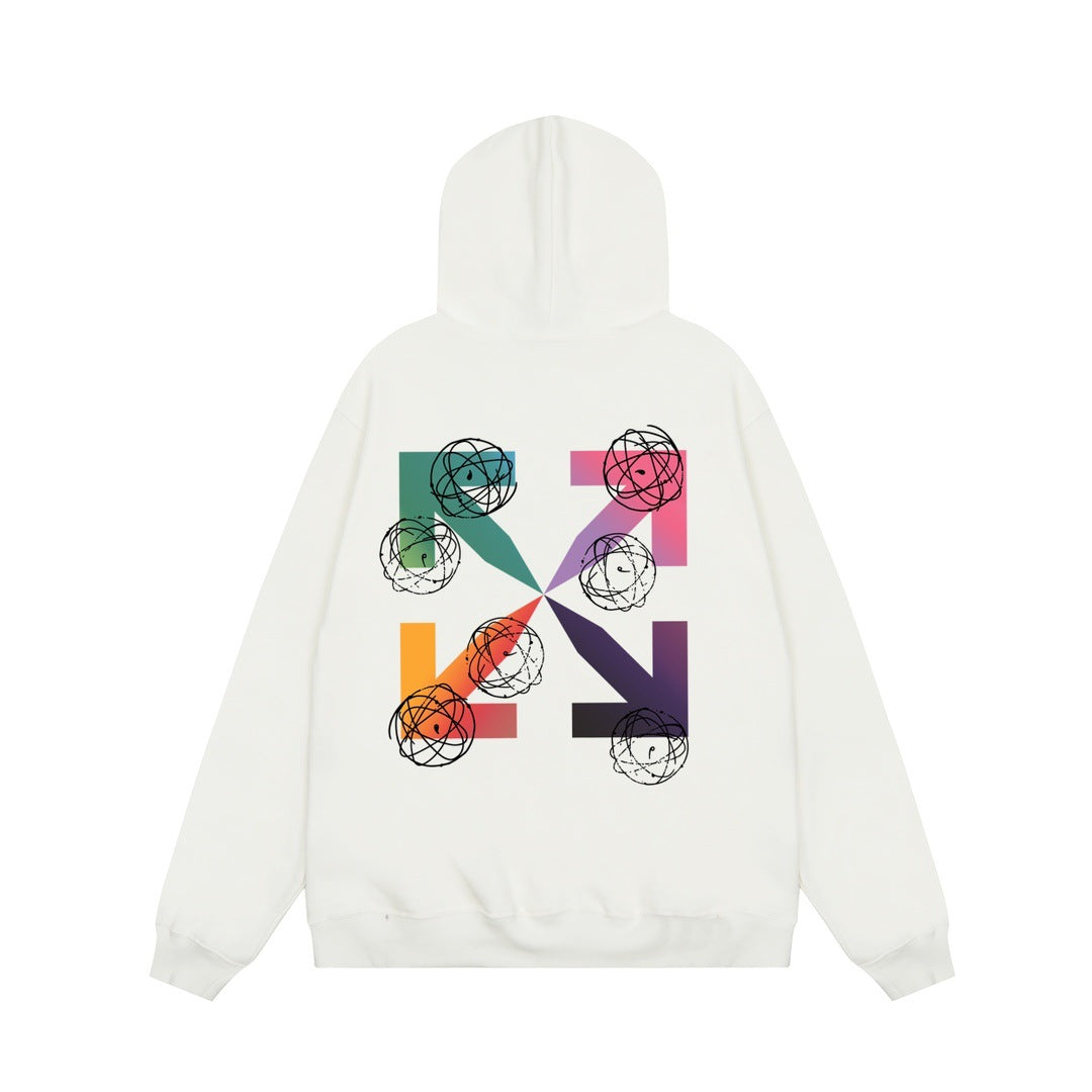 OFF-Whlte Arrow logo sports sweatshirt#16