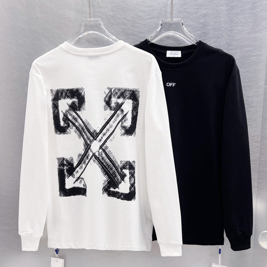 OFF-Whlte Unisex Long-sleeved T-shirt #04