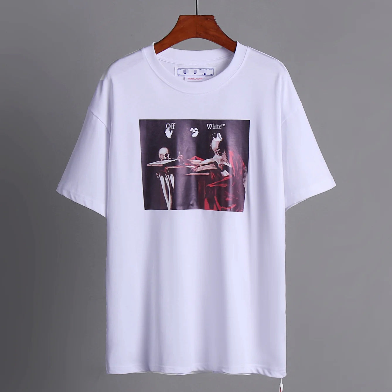 OFF-Whlte Arrow Logo Cotton T-shirt-1020