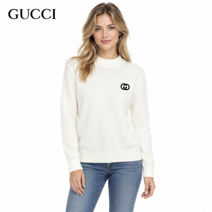 Gucci Unisex Mock-Neck Sweater