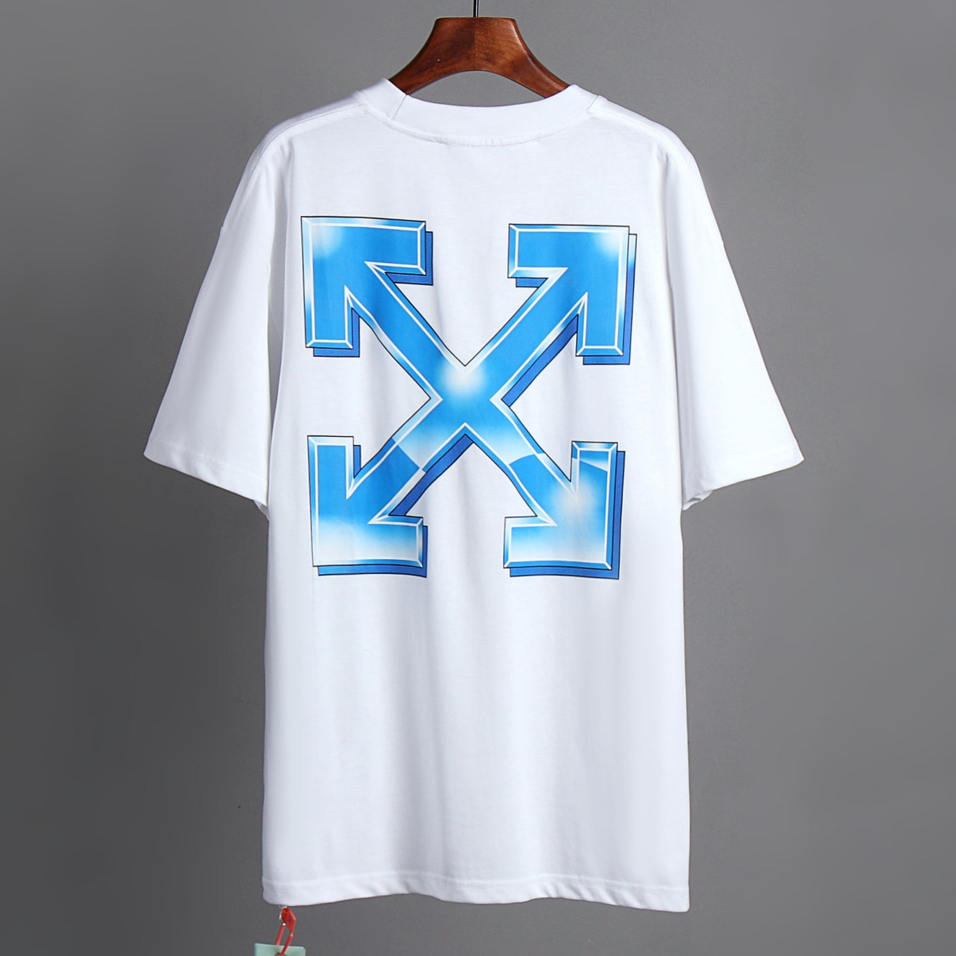 OFF-Whlte Arrow Logo Cotton T-shirt-1151
