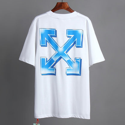 OFF-Whlte Arrow Logo Cotton T-shirt-1151
