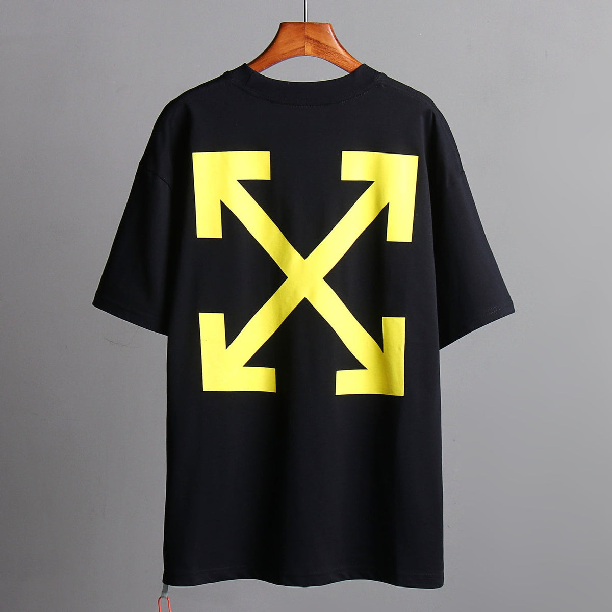 OFF-Whlte Arrow Logo Cotton T-shirt