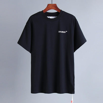 OFF-Whlte Arrow logo print T-shirt#89