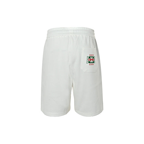 Gucci Crest Embroidered Shorts
