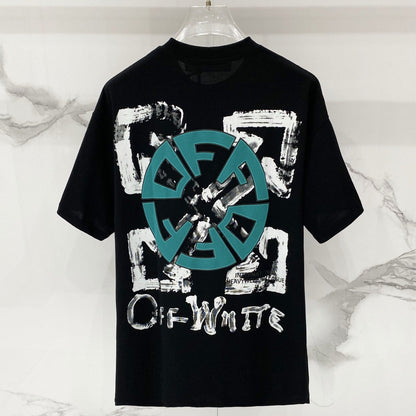 OFF-Whlte Arrow logo print T-shirt #97