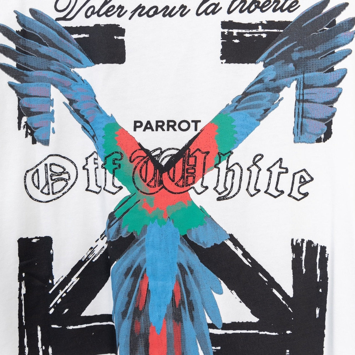 OFF-Whlte Arrow logo print T-shirt#86