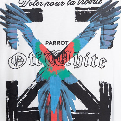 OFF-Whlte Arrow logo print T-shirt#86