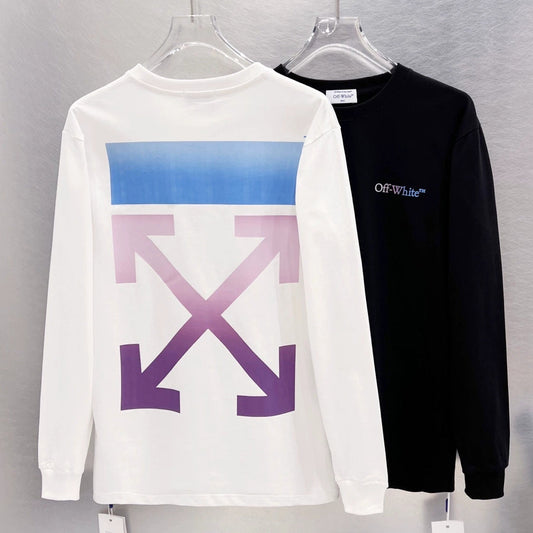OFF-Whlte Unisex Long-sleeved T-shirt #09