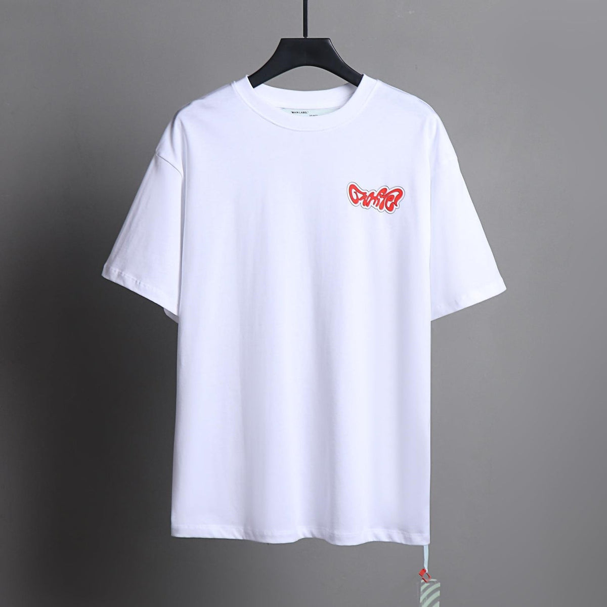 OFF-Whlte Arrow Logo Cotton T-shirt