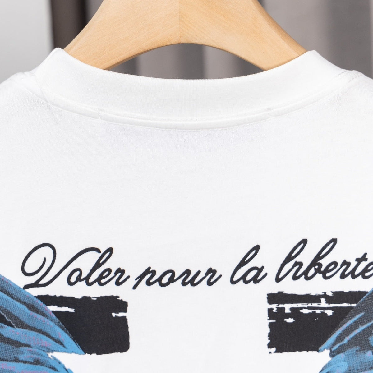 OFF-Whlte Arrow logo print T-shirt#86