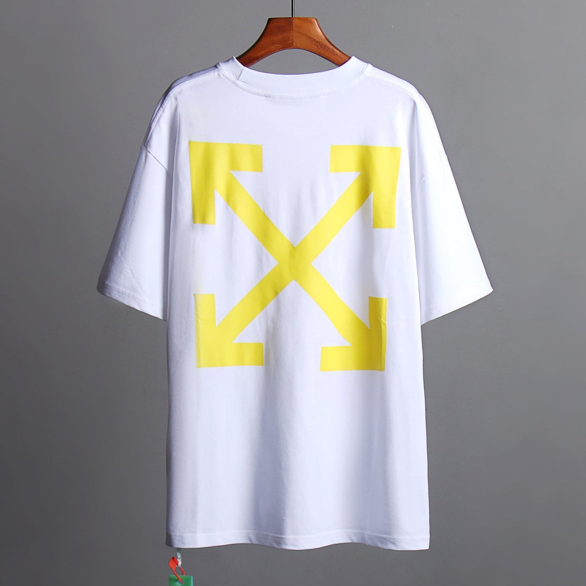 OFF-Whlte Arrow Logo Cotton T-shirt