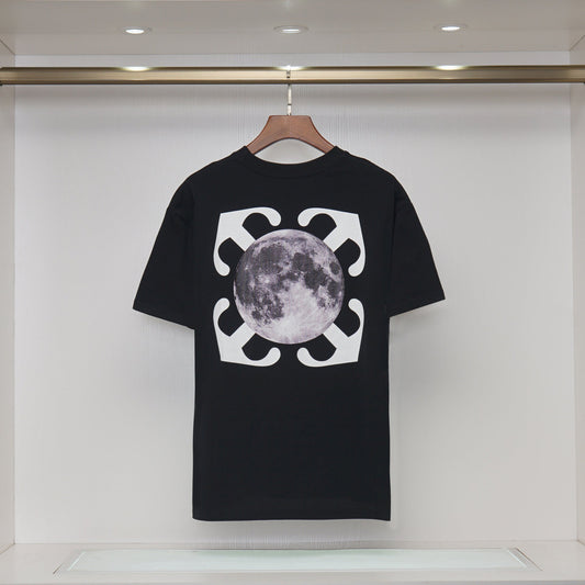 OFF-Whlte Arrow Logo Cotton T-shirt