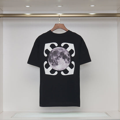 OFF-Whlte Arrow Logo Cotton T-shirt