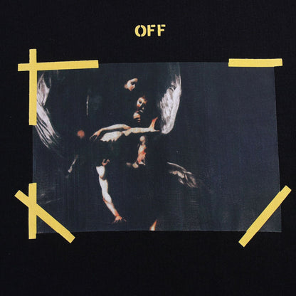 OFF-Whlte Arrow Logo Cotton T-shirt