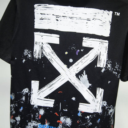 OFF-Whlte Arrow Logo Cotton T-shirt