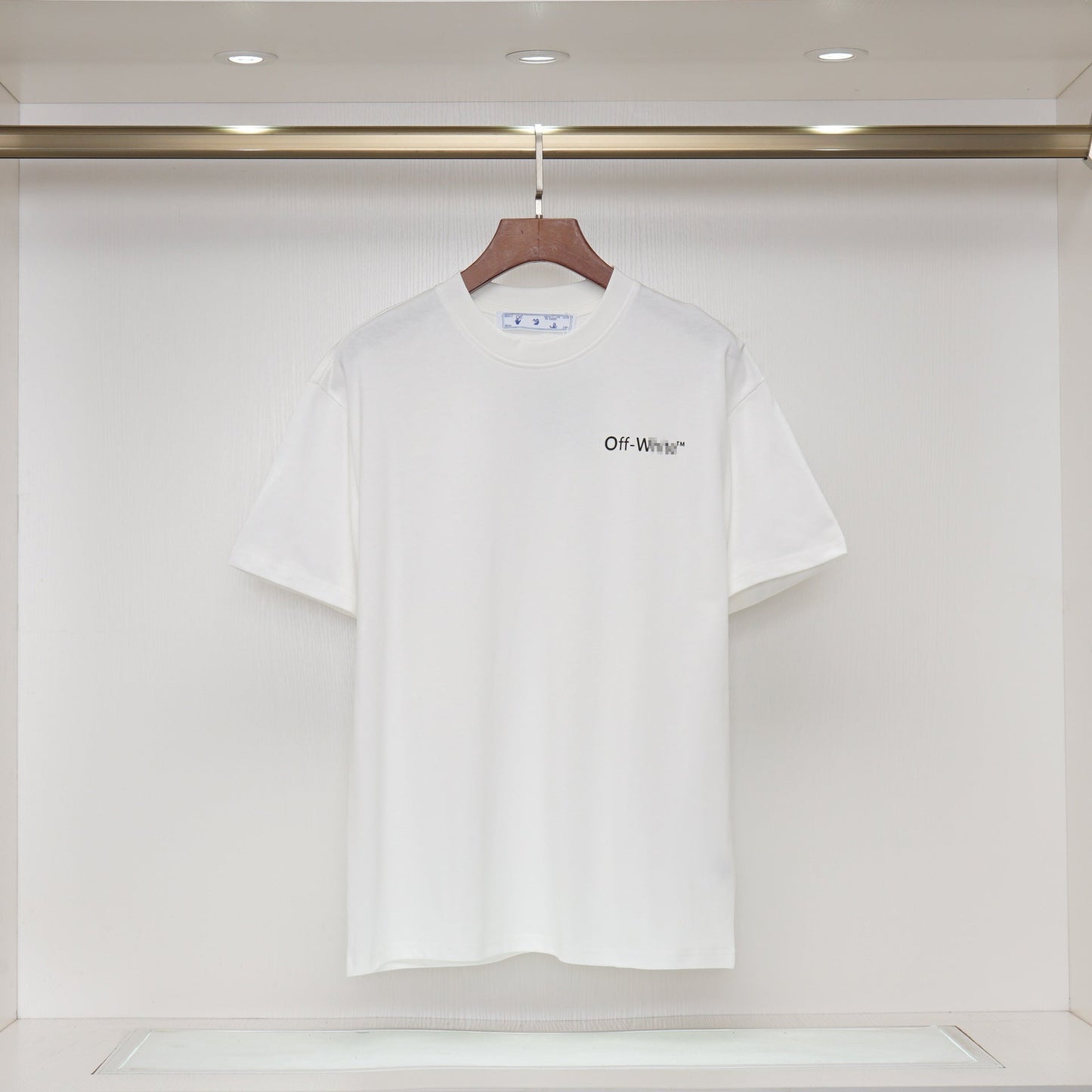 OFF-Whlte Arrow Logo Cotton T-shirt