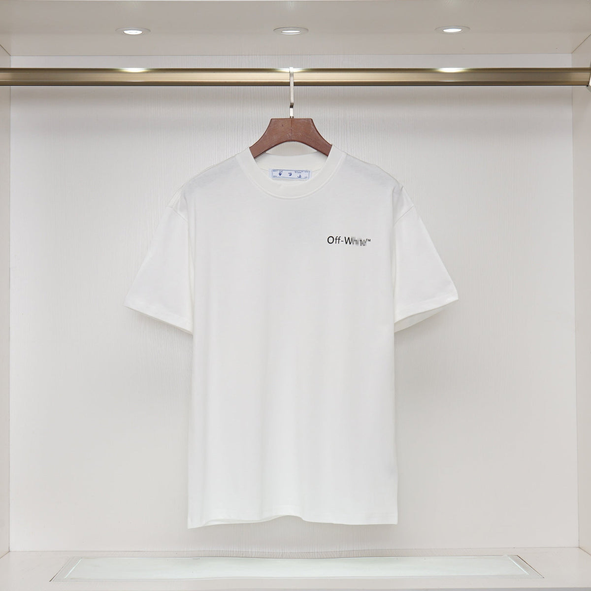 OFF-Whlte Arrow Logo Cotton T-shirt