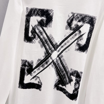 OFF-Whlte Unisex Long-sleeved T-shirt #04