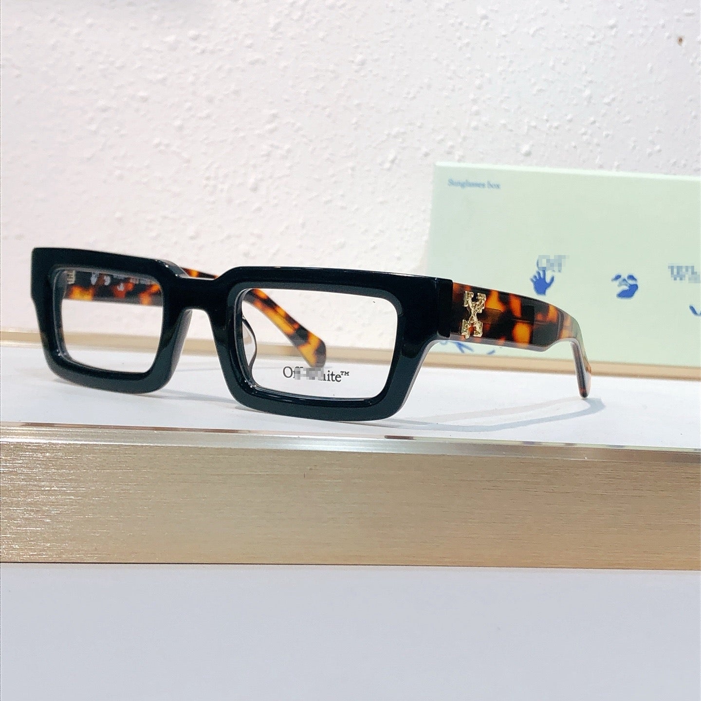 OFF-Whlte Arrow logo sunglasses #017