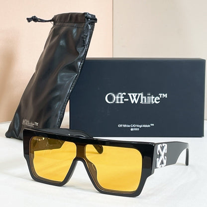 OFF-Whlte Arrow logo sunglasses #011