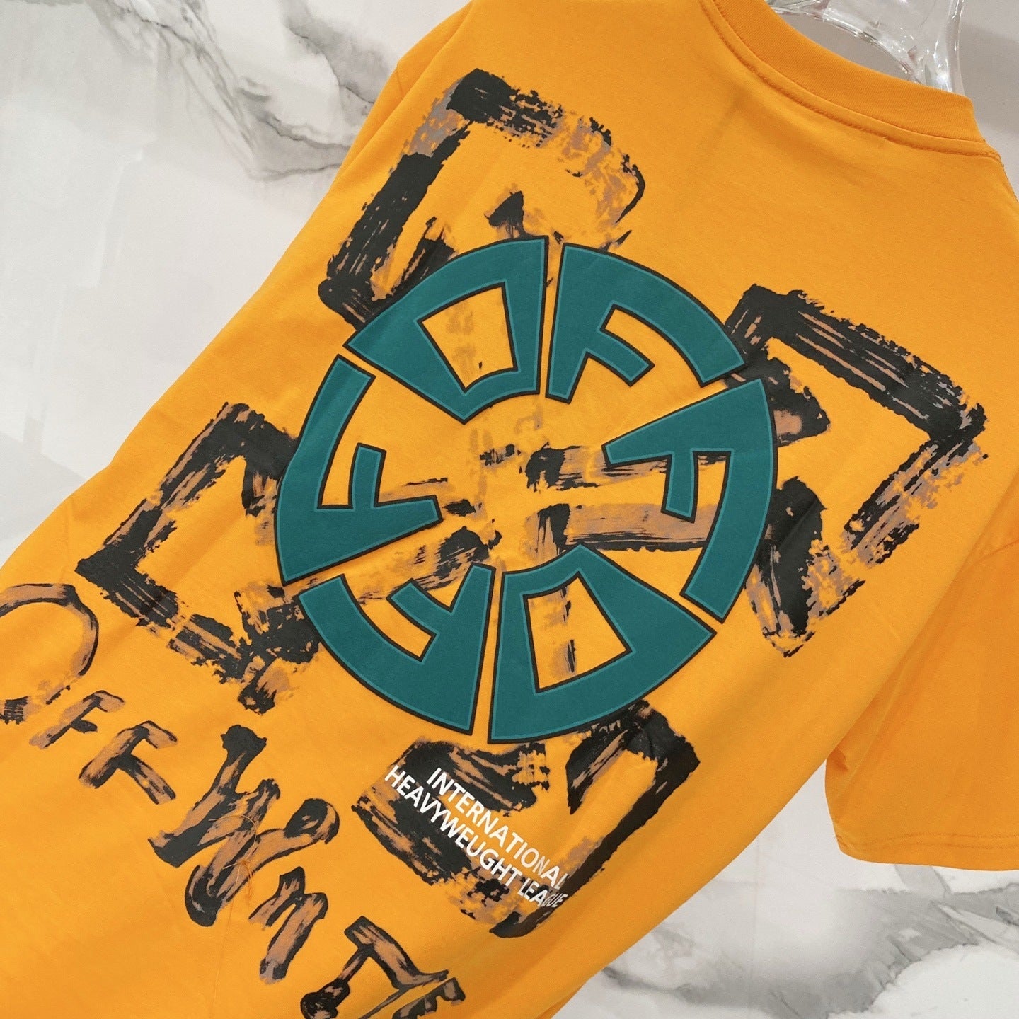 OFF-Whlte Arrow logo print T-shirt #97