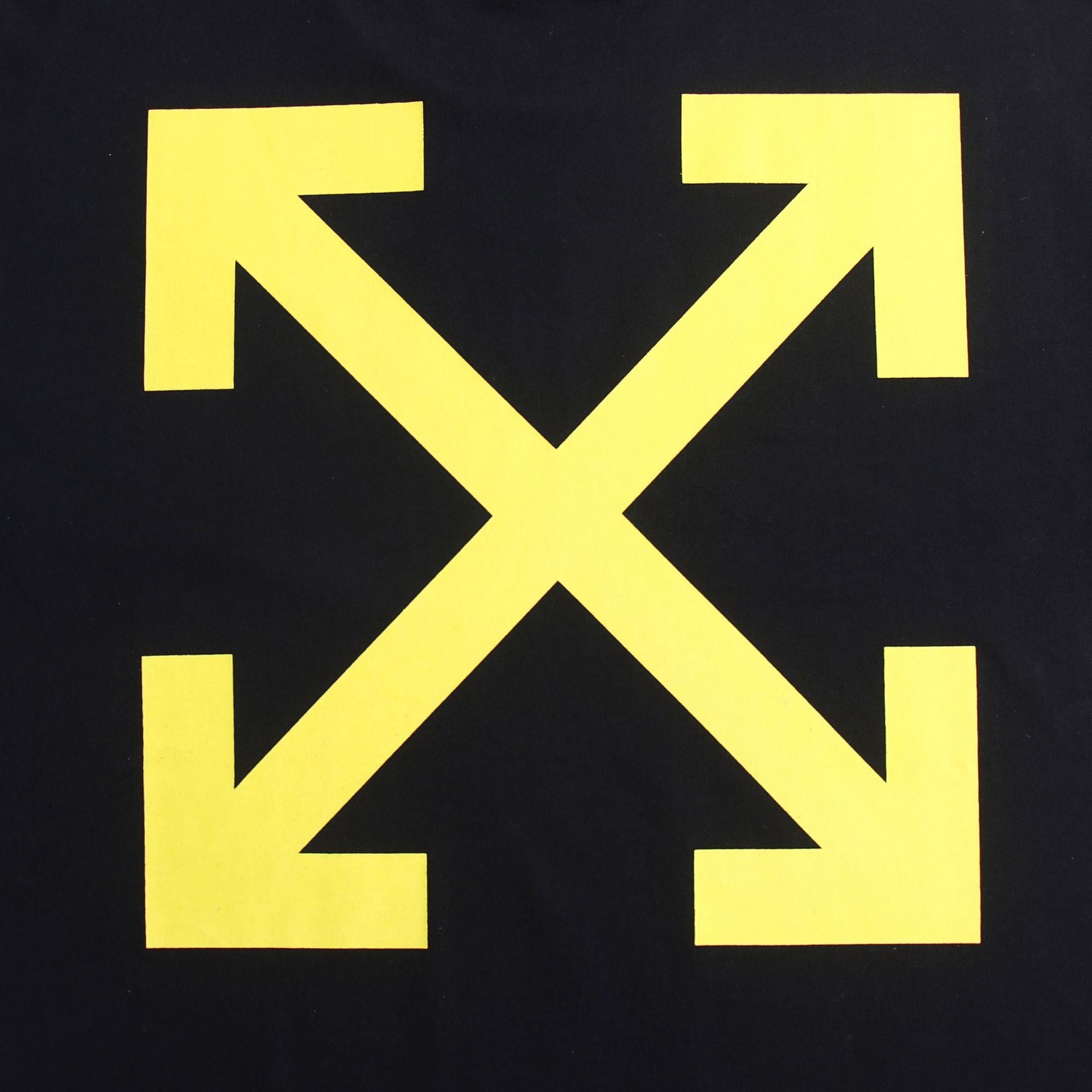 OFF-Whlte Arrow Logo Cotton T-shirt