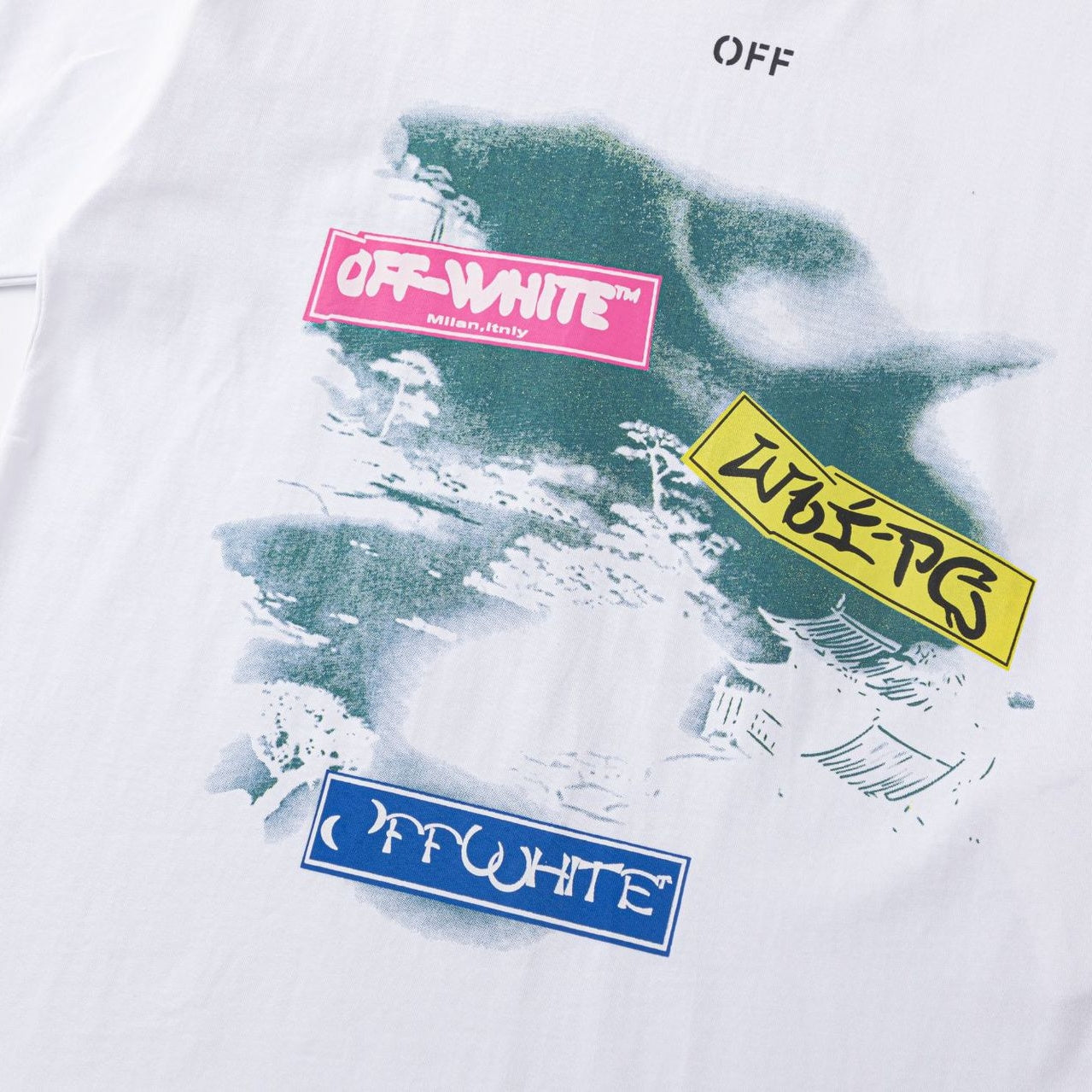 OFF-Whlte Arrow sign T-shirt#113