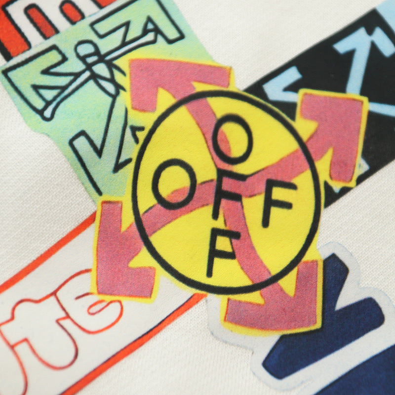OFF-Whlte Arrow logo sports sweatshirt#37