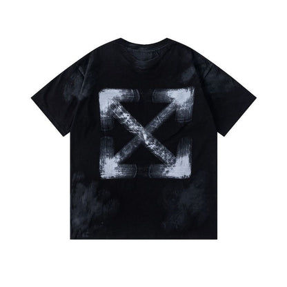 OFF-Whlte Arrow logo print T-shirt #97