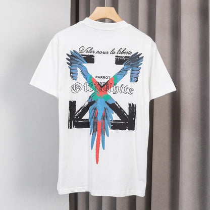 OFF-Whlte Arrow logo print T-shirt#86