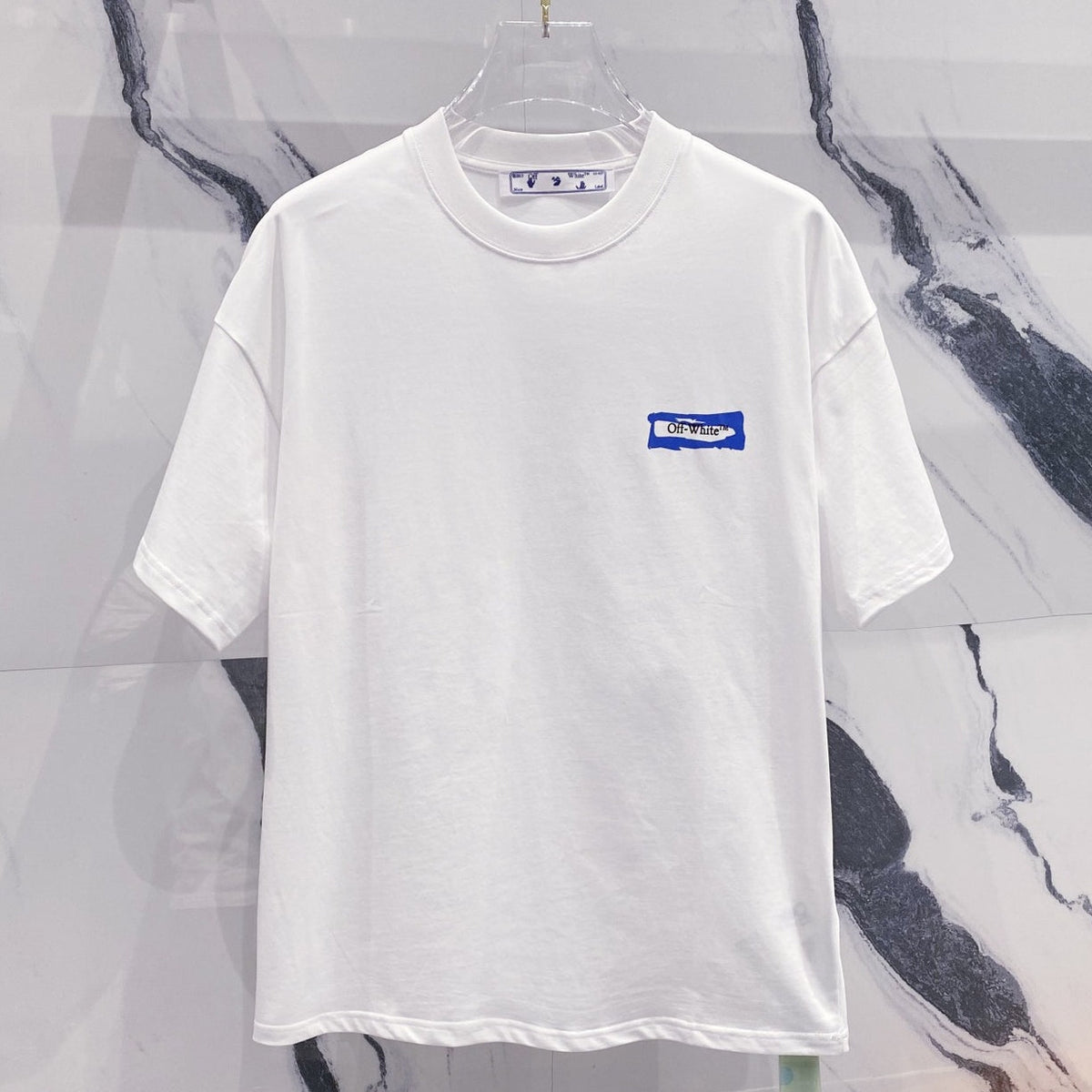 OFF-Whlte Arrow Logo Cotton T-shirt-1184