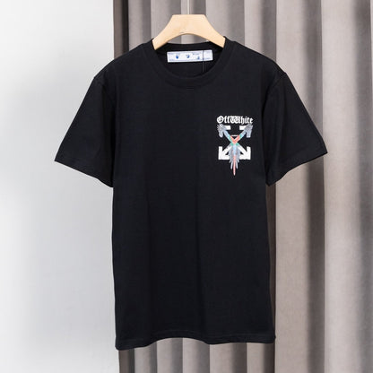 OFF-Whlte Arrow logo print T-shirt#86