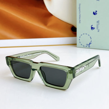 OFF-Whlte Arrow logo sunglasses #018