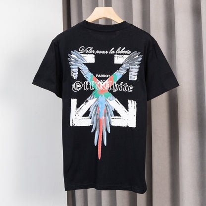 OFF-Whlte Arrow logo print T-shirt#86