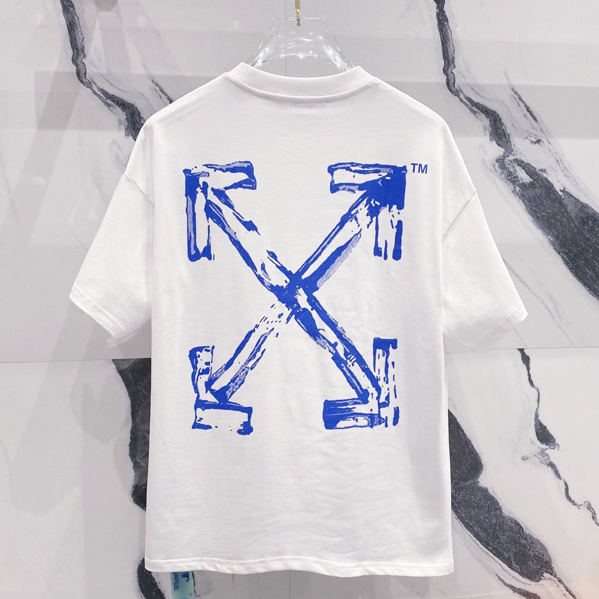 OFF-Whlte Arrow Logo Cotton T-shirt-1184