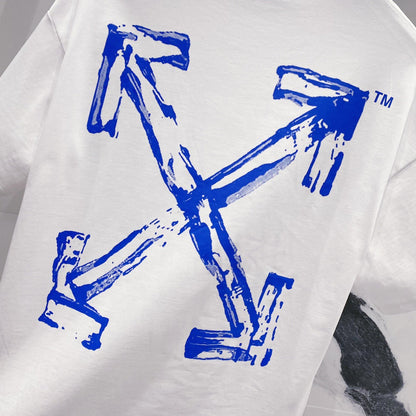 OFF-Whlte Arrow Logo Cotton T-shirt-1184
