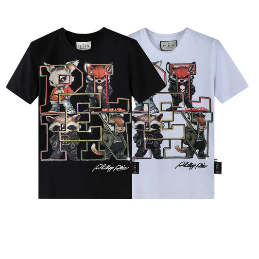 PP T-shirt Back Skull